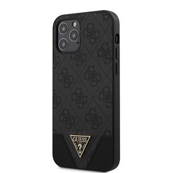 Guess 4G Triangle kryt iPhone 12/12 Pro 6.1" šedý
