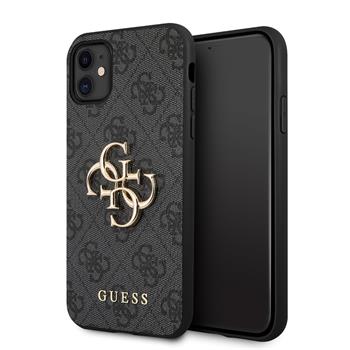Guess Ochranný kryt na iPhone 11 - Guess, 4G Logo Back Gray