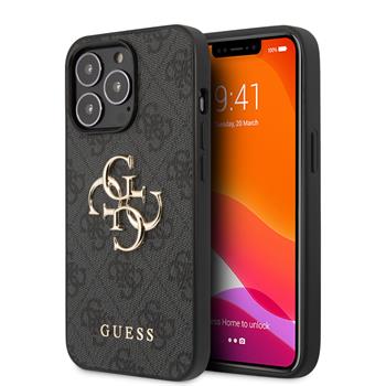 Guess Ochranný kryt pro iPhone 13 Pro MAX - Guess, 4G Logo Back Gray