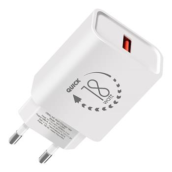 Obal:Me nabíječka USB-A (18W) bílá