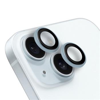 OBAL:ME ochrana čoček Apple iPhone 15/15 Plus modrá