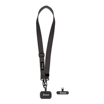 Levně OBAL:ME NeckTag Ribbon Popruh na Telefon Black