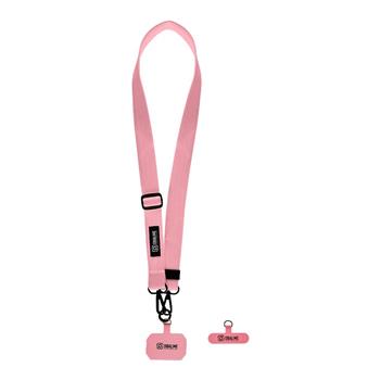 Levně OBAL:ME NeckTag Ribbon Popruh na Telefon Pink