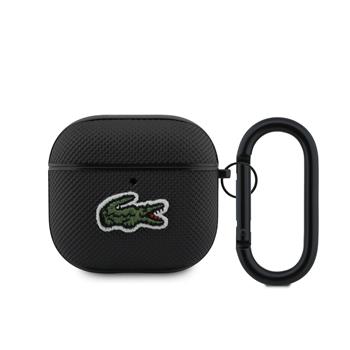 Levně Lacoste Petit Pique Croc Logo Patch Pouzdro pro AirPods 4 Black