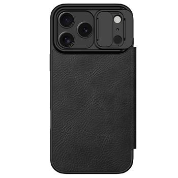 Nillkin Qin Book PRO Pouzdro pro Apple iPhone 17 Pro Max Black