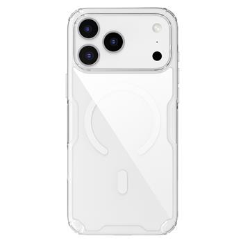 Levně Nillkin Nature TPU PRO Magnetic Kryt pro Apple iPhone 17 Pro Max Transparent