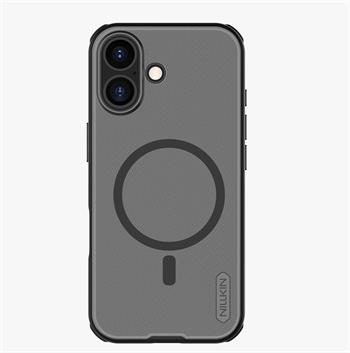 Levně Nillkin Super Frosted PRO Magnetic Zadní Kryt pro Apple iPhone 17 Transparent Black