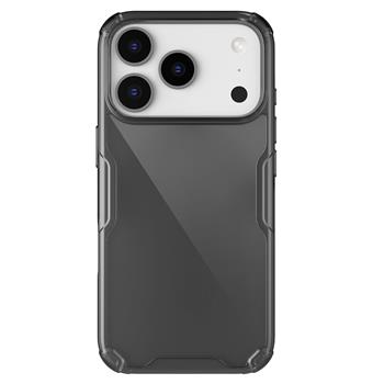 Levně Nillkin Nature TPU PRO Kryt pro Apple iPhone 17 Pro Transparent Black