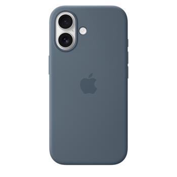 Apple silikonový kyt s Magsafe na iPhone 17 ocelově modrý Ocelově modrá