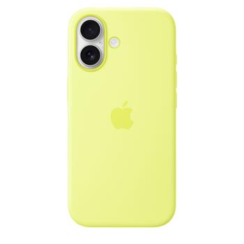 Levně MGEV4ZM/A Apple Silikonový Kryt vč. Magsafe pro iPhone 17 Neon Yellow