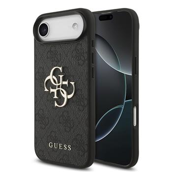 Guess PU 4G Metal Logo kryt iPhone Air šedý