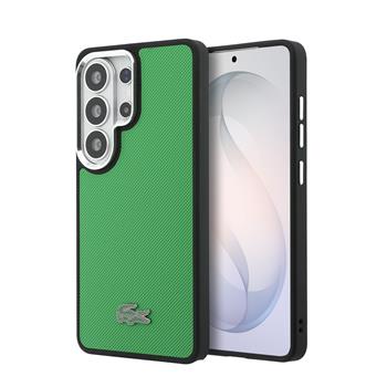 Levně Lacoste Petit Pique Metal Logo Magnetic Zadní Kryt pro Samsung Galaxy S26 Ultra Estragon Green