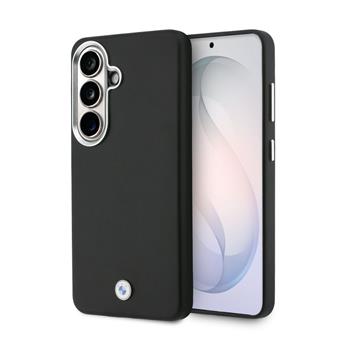 Levně BMW Signature PU Leather Metal Logo Magnetic Zadní kryt pro Samsung Galaxy S26+ Black