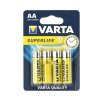 Varta baterie AA R6 1,5V Superlife - 4 ks