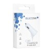 BlueStar nabíječka do auta Apple Iphone 5/ 6/ 6s/ 7/ 8/ X s kabelem a USB portem 3A