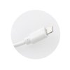 Cestovní Nabíječka Blue Star do sítě s odnímatelným USB->Lightning kabelem pro iPhone 5/6/7/8/X - bílá