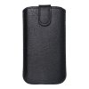 Kožené pouzdro Forcell - Slim Kora 2 - Apple iPhone 5/5S/5C černé