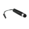 Stylus mini pro kapacitní displej se zápatkou do 3,5 mm konektoru - černá