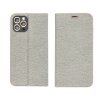 Pouzdro Forcell Luna Book Xiaomi Redmi Note 8 Pro stříbrné