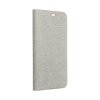 Pouzdro Forcell Luna Book Xiaomi Redmi Note 8 Pro stříbrné