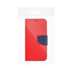 Pouzdro Fancy Book Xiaomi Redmi Note 9 červené/navy blue