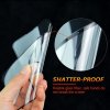 Tvrzené sklo Flexible Nano Glass 5D Full Glue - Apple iPhone 12 Pro Max 6,7" černé