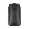 Uni pouzdro Forcell POCKET Carbon Model 09 pro APPLE IPHONE 13 mini / 6 / 7 / 8 / 12 mini SAMSUNG S3 (i9300) / S4 (i9500) / A3
