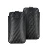 Uni pouzdro Forcell POCKET Carbon Model 16 pro SAMSUNG A22  5G, XIAOMI Mi 11 Lite 5G OPPO Reno 5 HUAWEI Mate 20 Lite / P20 Lite