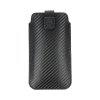 Uni pouzdro Forcell POCKET Carbon Model 16 pro SAMSUNG A22  5G, XIAOMI Mi 11 Lite 5G OPPO Reno 5 HUAWEI Mate 20 Lite / P20 Lite