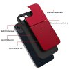 Pouzdro Forcell NOBLE XIAOMI Redmi 9AT / Redmi 9A červené