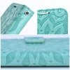 Pouzdro Forcell MEZZO Book XIAOMI Mi 11 Lite 5G / Mi 11 Lite LTE ( 4G ) / Mi 11 Lite NE mandala zelené