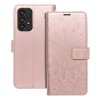 Pouzdro Forcell MEZZO Book SAMSUNG Galaxy A53 5G mandala zlato růžová