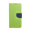 Pouzdro Fancy Book  SAMSUNG Galaxy A33 5G limonka / navy blue