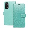 Pouzdro Forcell MEZZO Book XIAOMI Redmi NOTE 11 / 11S mandala zelené