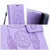 Pouzdro Forcell MEZZO Book SAMSUNG Galaxy A13 4G lapač snů fialové