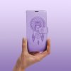Pouzdro Forcell MEZZO Book SAMSUNG Galaxy A13 4G lapač snů fialové