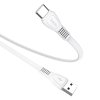 Kabel HOCO USB A na typ C 2,4A X40 1 m bílý