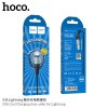 HOCO kabel USB pro iPhone Lightning 8-pin COOL X38 1 metr černý