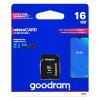 Paměťová karta GOODRAM microSD 16GB CLASS 10 UHS I 100MB/s s adaptérem SD