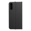 Pouzdro Forcell LUNA Book Carbon SAMSUNG Galaxy A50 černé