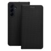 Pouzdro Forcell LUNA Book Carbon SAMSUNG Galaxy A41 černé