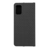 Pouzdro Forcell LUNA Book Carbon SAMSUNG Galaxy A41 černé