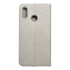 Pouzdro Forcell LUNA Book Gold HUAWEI P20 Lite stříbrné