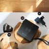 Forcell 5v1 20W multifunkční nabíječka PD micro/ typ C/ lightning, powerbanka 10000mAh a nabíjení. bezdrátový 15W