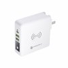 Forcell 4v1 15W multifunkční nabíječka s konektory USB/USB typu C, powerbankou 8000mAh a bezdrátovým nabíjením