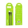 Kabel HOCO USB A na Micro USB 2,4A X69 1 m černobílý