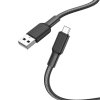 Kabel HOCO USB A na Micro USB 2,4A X69 1 m černobílý