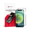 Hybridní sklo Forcell Flexible 5D Full Glue Apple iPhone 12/12 Pro 6,1" černé