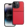 Pouzdro Forcell NOBLE APPLE IPHONE 14 Pro Max ( 6.7" ) červené