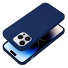 Pouzdro Forcell SOFT APPLE IPHONE 14 PRO MAX ( 6.7 ) tmavě modré